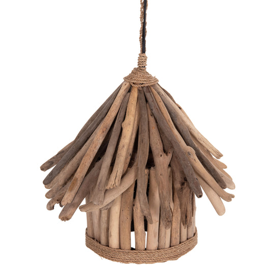 ΦΩΤΙΣΤΙΚΟ ΟΡΟΦΗΣ ΚΡΕΜΑΣΤΟ TREIT DRIFTWOOD ΣΕ ΦΥΣΙΚΟ Φ40x73
