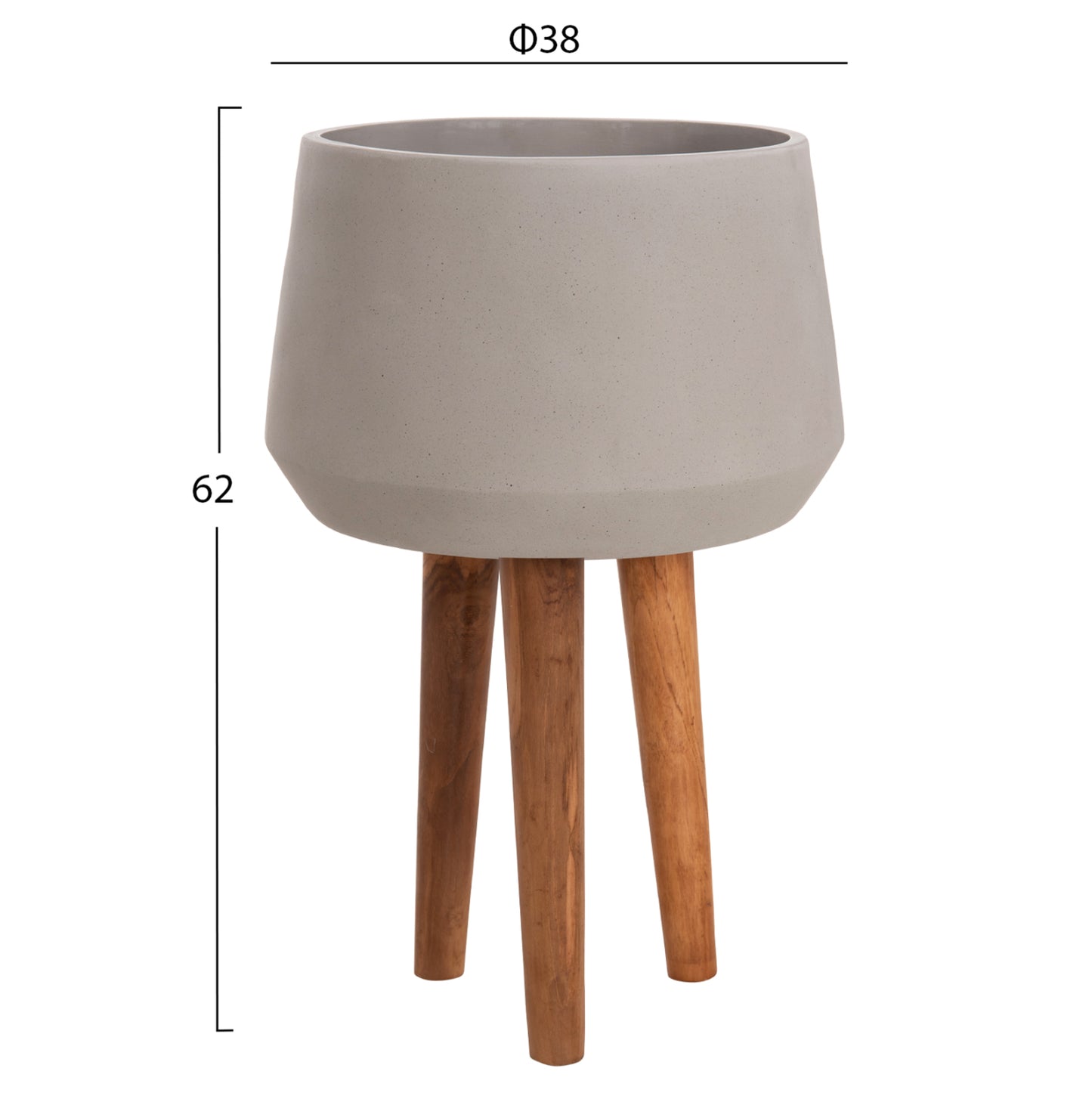 ΓΛΑΣΤΡΑ ΕΣΩΤ. ΧΩΡΟΥ QUAN FIBER CEMENT ΓΚΡΙ-ΒΑΣΗ TEAK Φ38x62
