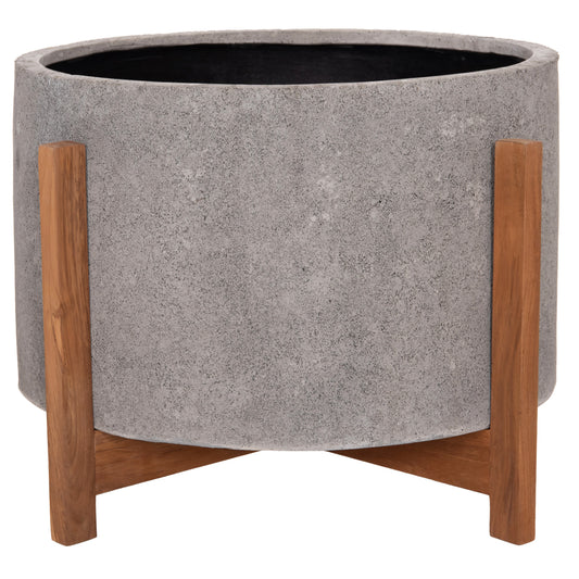 ΓΛΑΣΤΡΑ ΕΣΩΤ. ΧΩΡΟΥ HOFF FIBER CEMENT ΓΚΡΙ TEAK ΒΑΣΗ Φ50x35