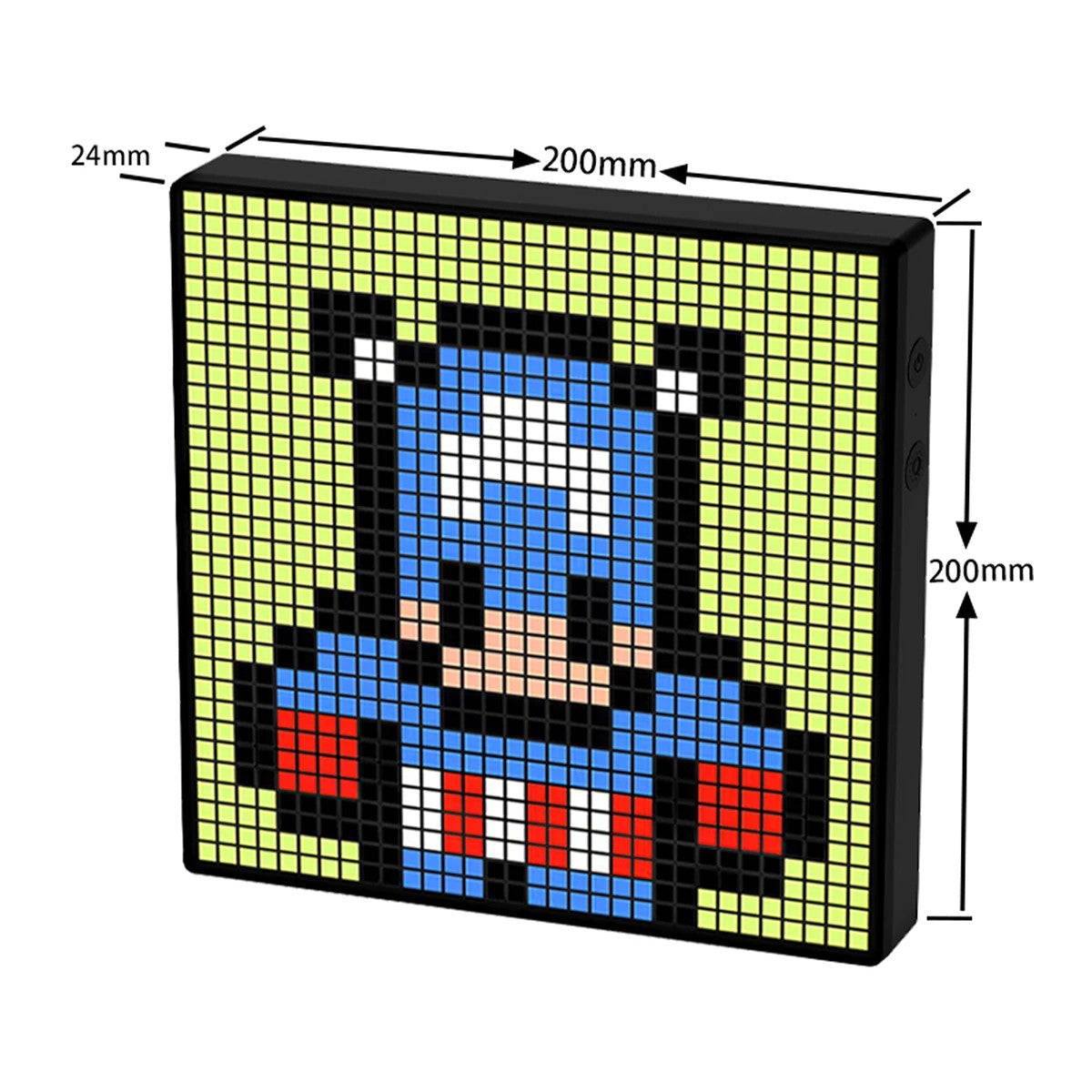 MATRIX GLB-106-0018 Κυλιόμενη Ψηφιακή Επιγραφή P5.7 32x32 Pixel LED 10W AC 220-240V IP20 Πολύχρωμο RGB - Bluetooth Control μέσω iPIXEL APP - Μ20 x Π2.6 x Υ20