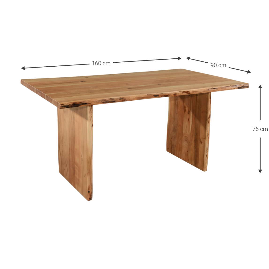 Τραπέζι Celeda 160x90x76