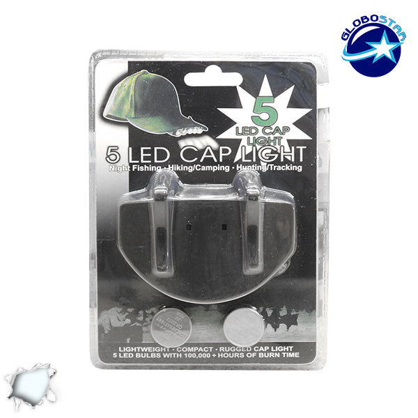 Φορητός Φακός Καπέλου με 5 LED Υψηλής Φωτεινότητας 07022