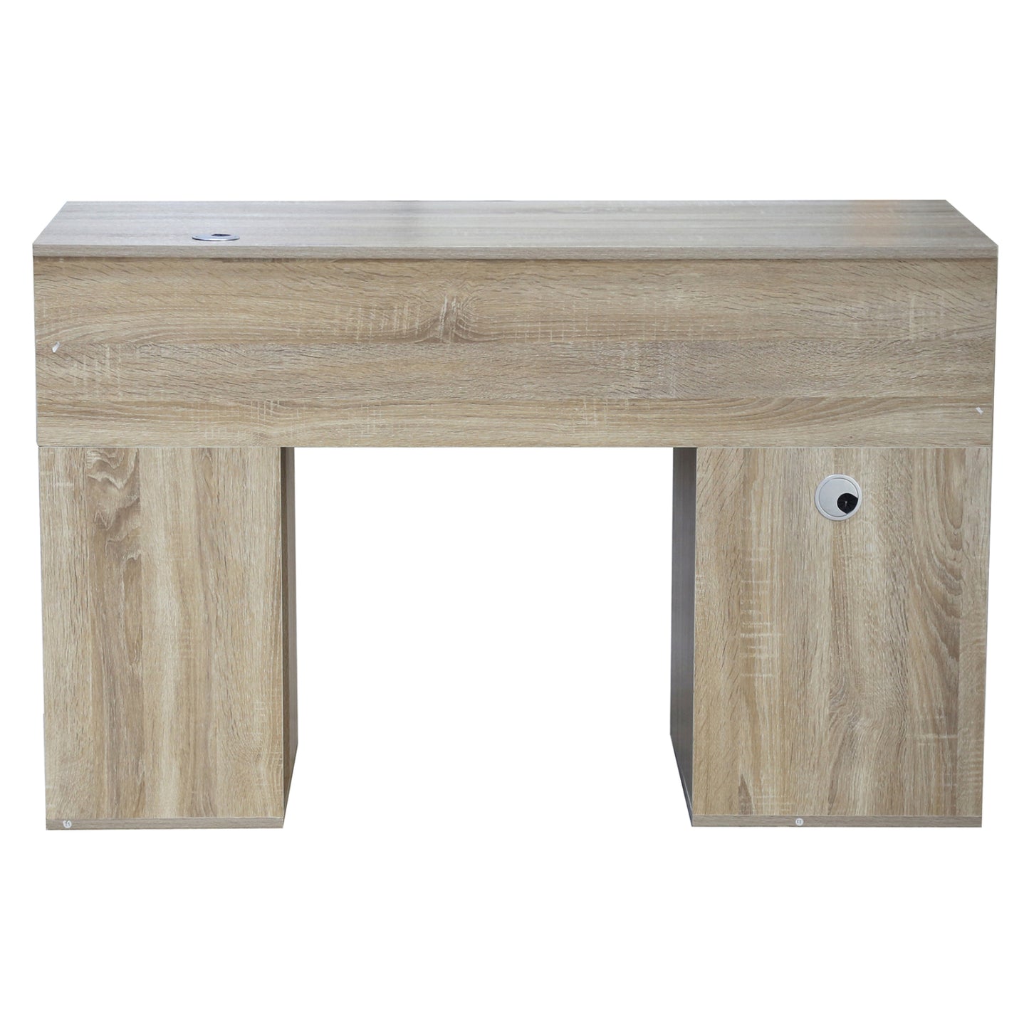 ΓΡΑΦΕΙΟ ΜΕΛΑΜΙΝΗΣ STATUS SONOMA ΛΕΥΚΟ 120x55x76