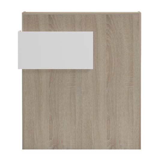 ΓΡΑΦΕΙΟ ΥΠΟΔΟΧΗΣ (RECEPTION) GAND ΜΕΛΑΜΙΝΗ SONAMA/ΛΕΥΚΟ 95.5x40x110