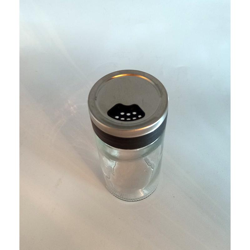 Βάζο Γυάλινο για Αλάτι-Πιπέρι & Μπαχαρικά 5,5x13εκ 220ml