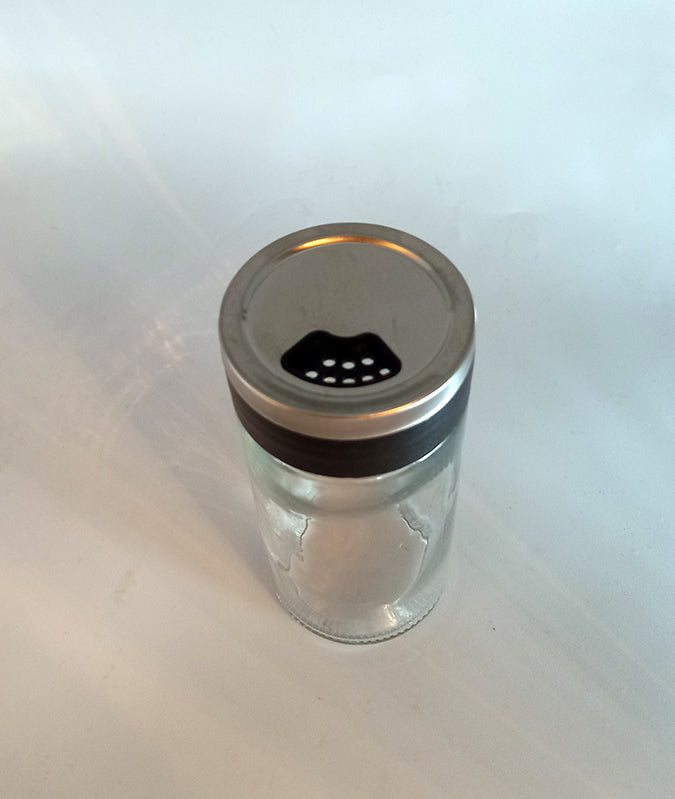 Βάζο Γυάλινο για Αλάτι-Πιπέρι & Μπαχαρικά 5,5x13εκ 220ml