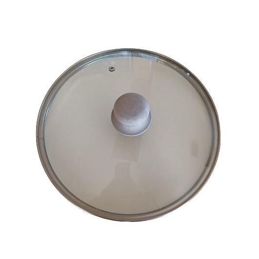 Γυάλινο Καπάκι Πυράντοχο για Τηγάνι & Κατσαρόλα 22εκ