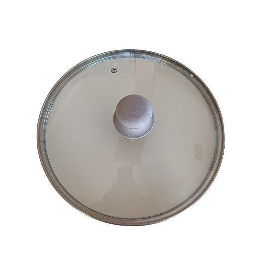 Γυάλινο Καπάκι Πυράντοχο για Τηγάνι & Κατσαρόλα 26εκ