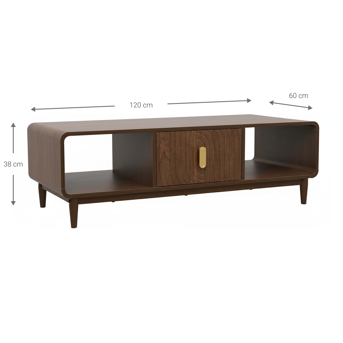 Τραπεζάκι Σαλονιού Consort 120x60x38