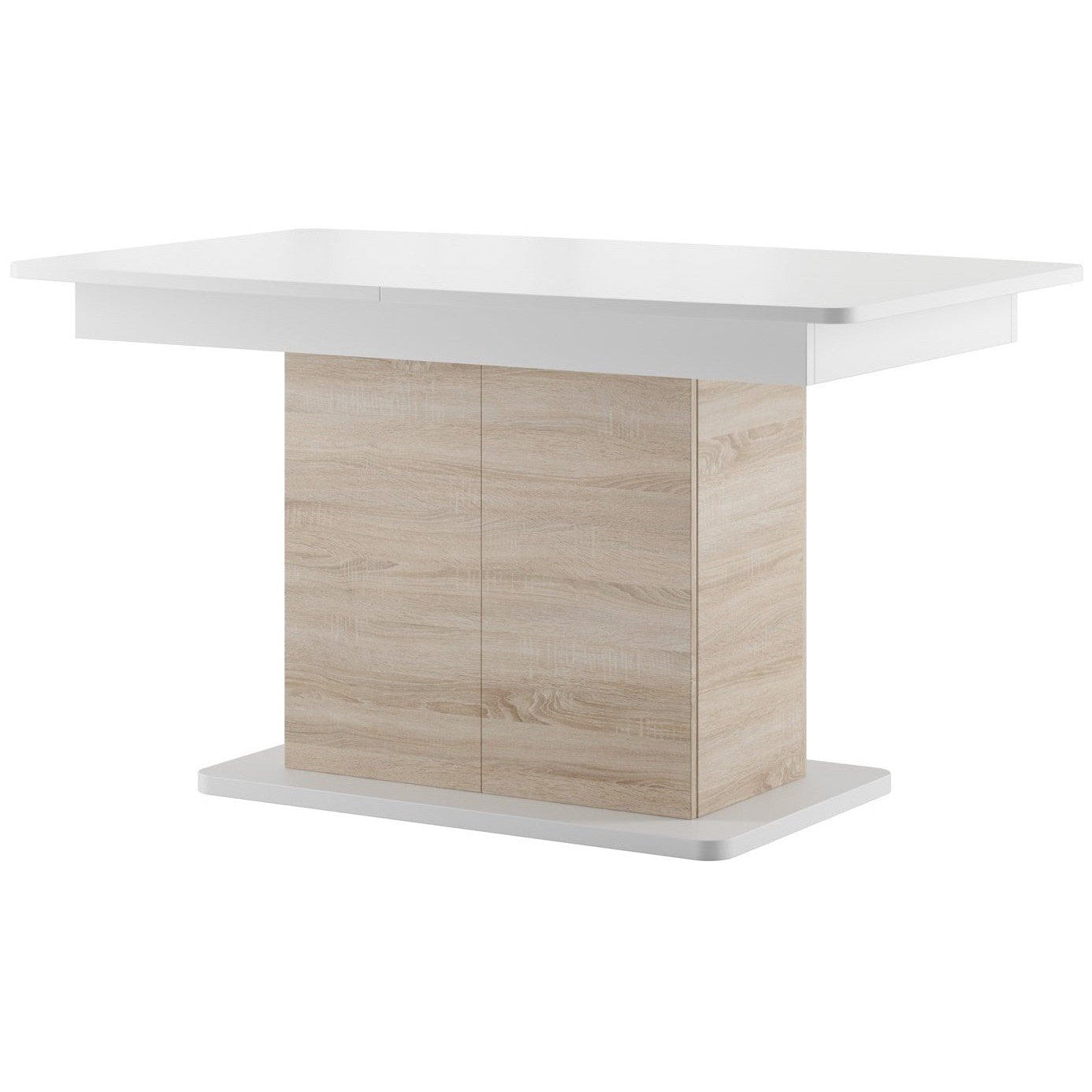 Videtta Extendable Table Natural - White 140x85x77