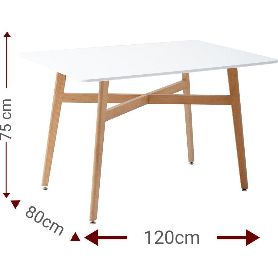 Τραπέζι Kony 120x80x75