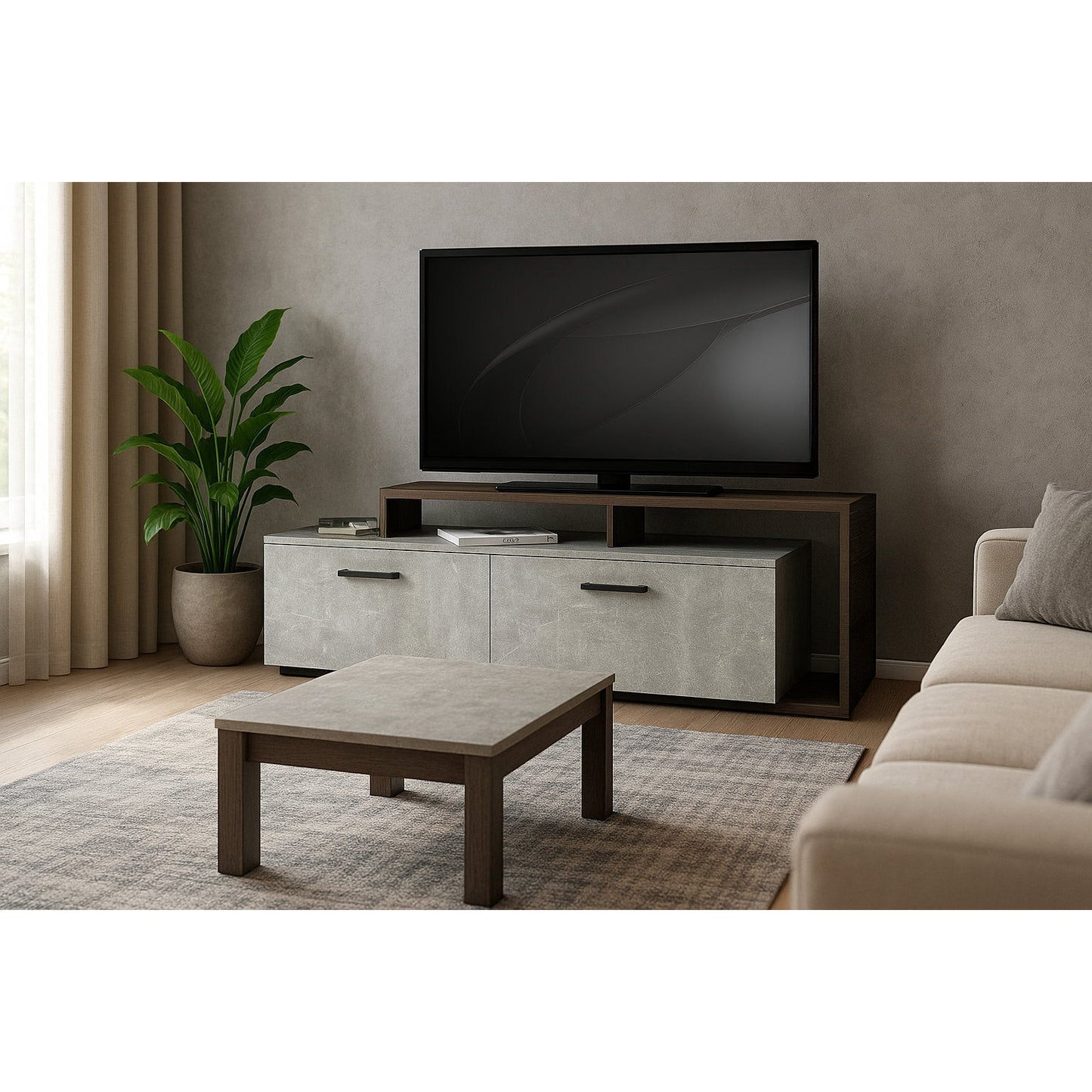 TV Stand Mariposa 170x40x53