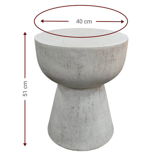 Velora Side Table 40x40x51