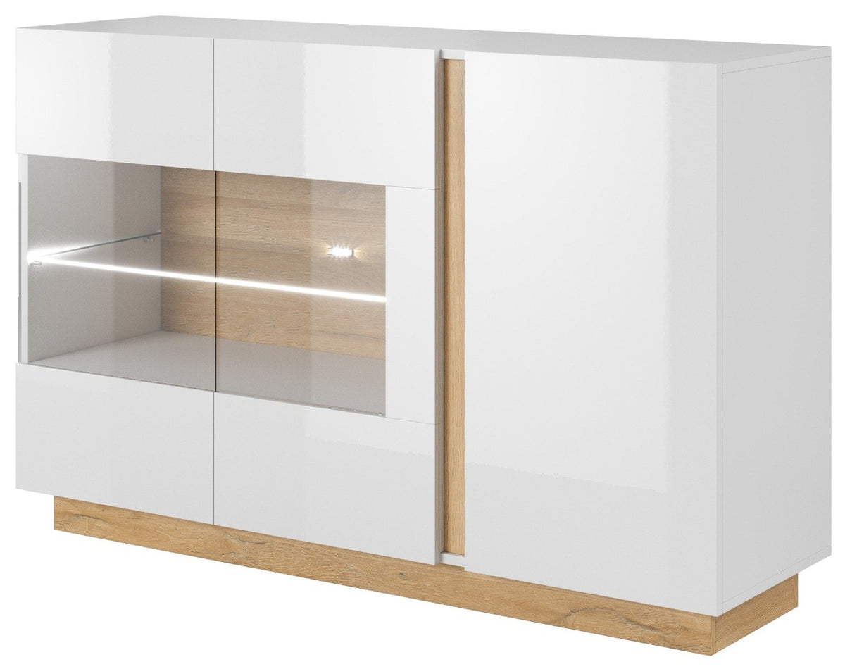 Μπουφές Arcan II Λευκό 138.2x40x90.5