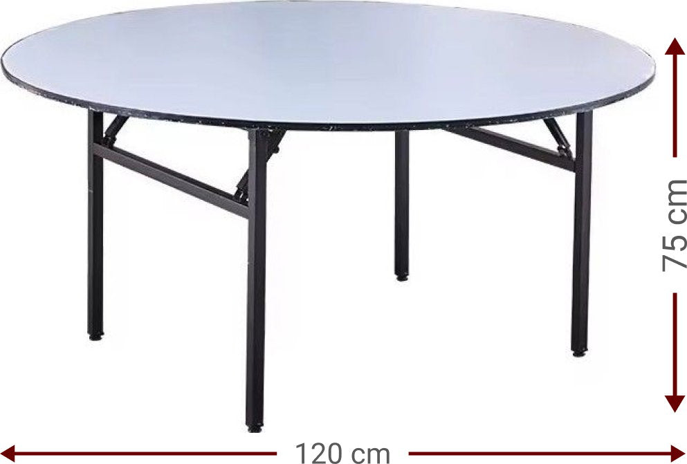 Τραπέζι Catering Noel Round 120x120x75