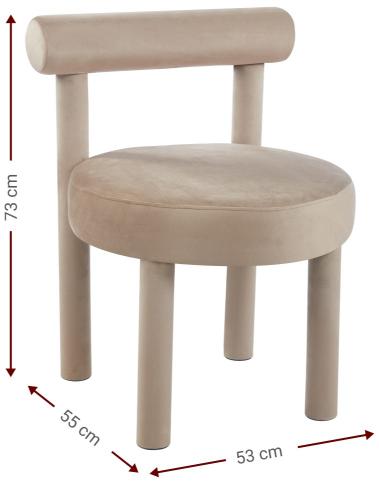 Καρέκλα Softy 53x55x73