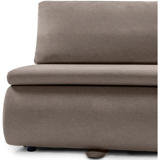 Πολυθρόνα - Κρεβάτι Ottoman Taupe 101x83x87