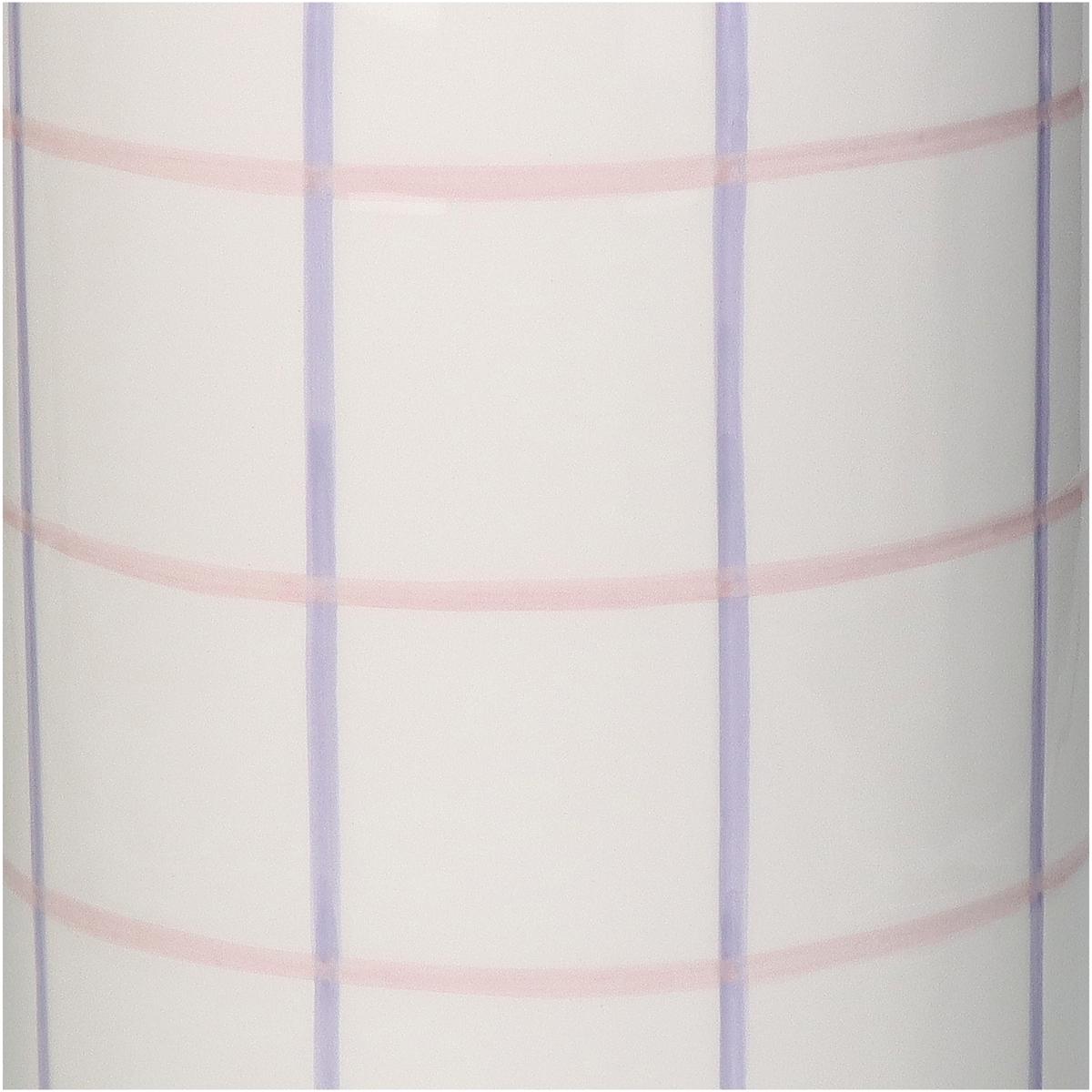 Βάζο με Ρίγες Πολύχρωμο Δολομίτης 14x14x33