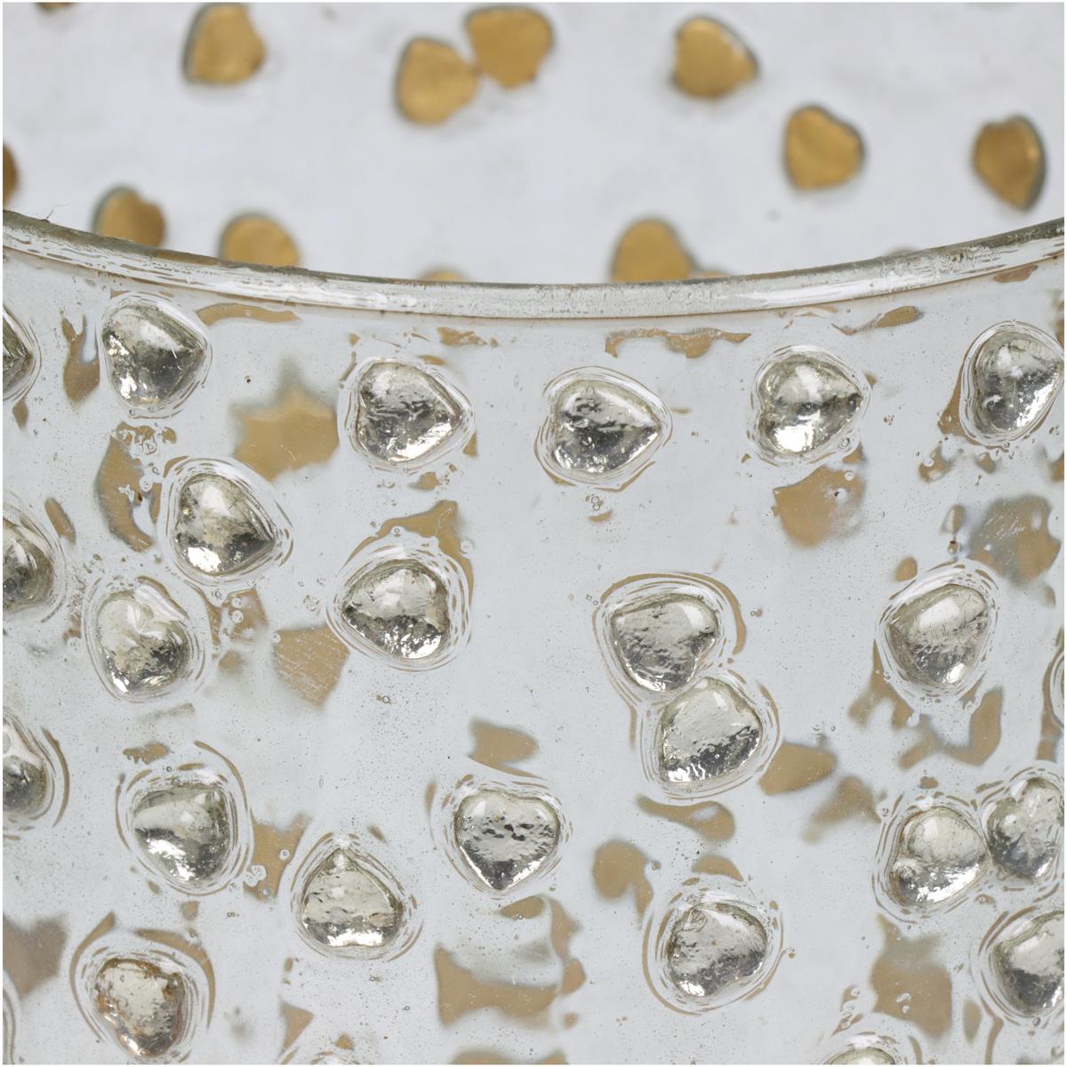 Κηροπήγιο Διάφανο Γυαλί 12x12x17