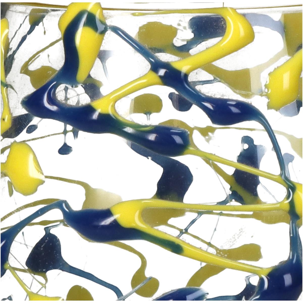 Κηροπήγιο Πολύχρωμο Γυαλί 11x11x11