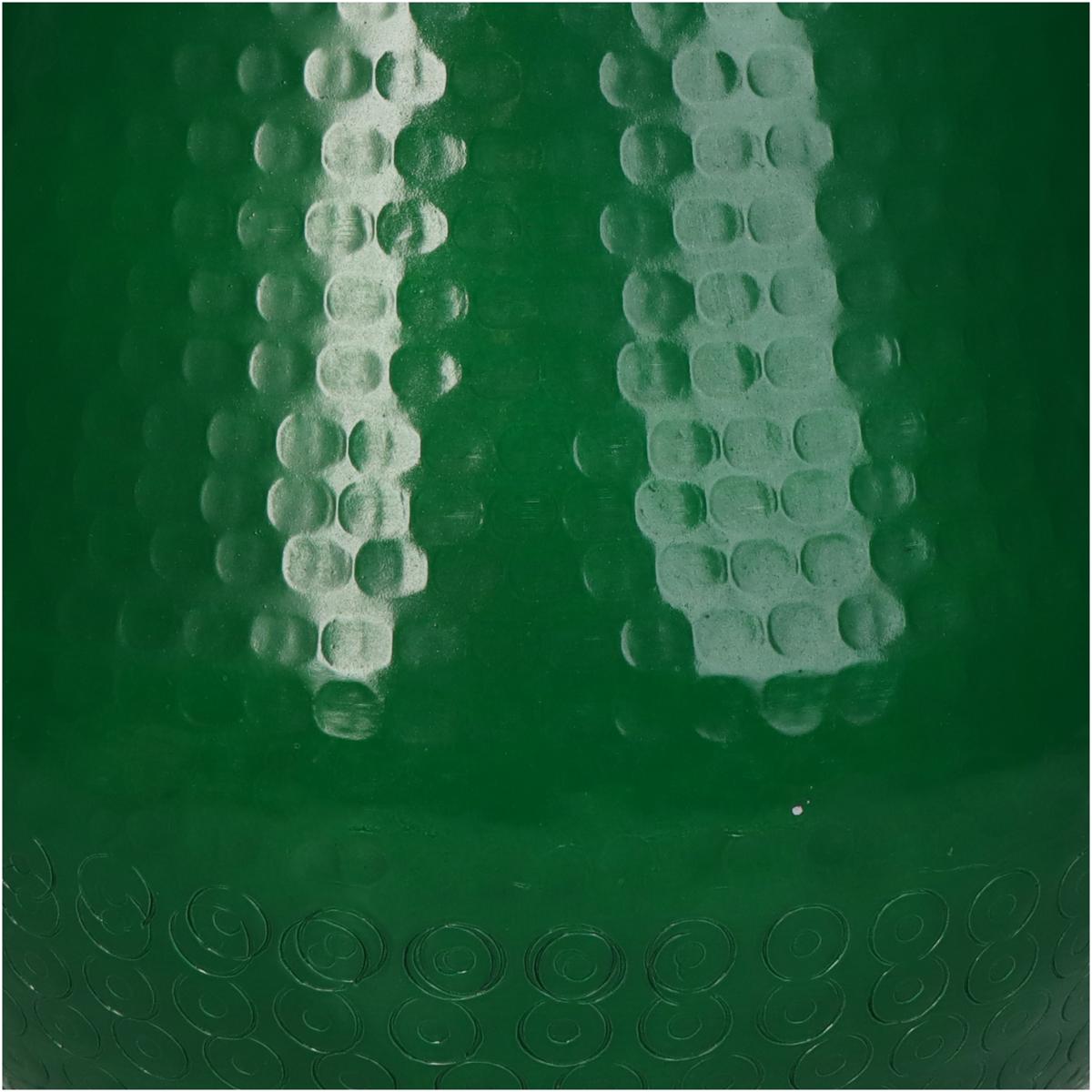 Βάζο Πράσινο Αλουμίνιο 23.5x23.5x31