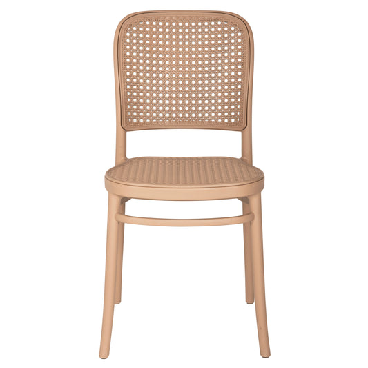 POLYPROPYLENE CHAIR FLOW CAPPUCCINO 41x53x85.5
