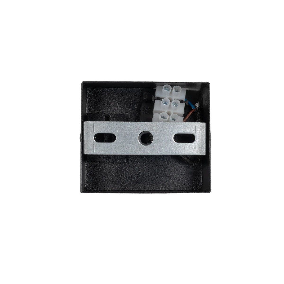 SPOTA KLV-101-0134-V2 Κινούμενο Φωτιστικό Σποτ Τοίχου για Λάμπα MR16 με Ντουί GU10 AC 220-240V IP20 - Μαύρο Ματ - Μ7 x Π6 x Υ14
