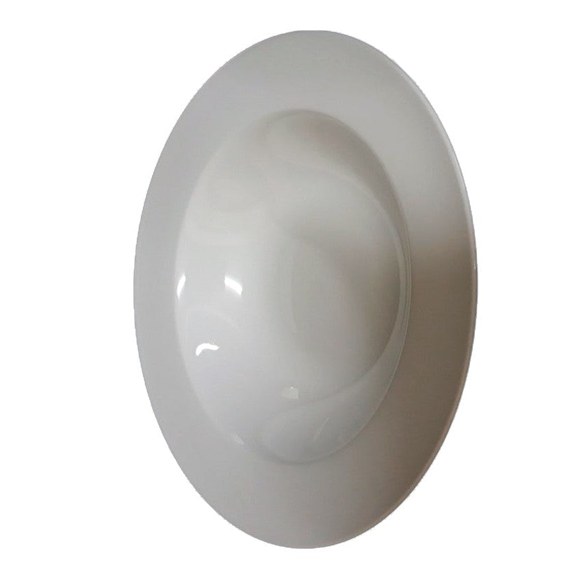 Σαλατιέρα Πορσελάνης Στρογγυλή Λευκή 31εκ