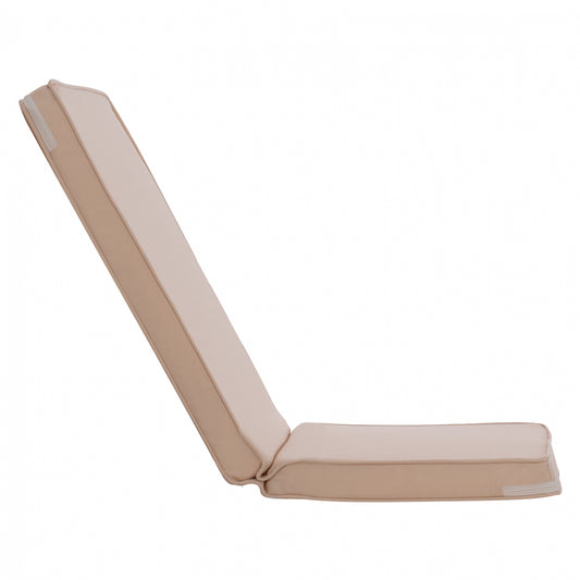 ΜΑΞΙΛΑΡΙ ΚΑΡΕΚΛΑΣ ΜΕ ΠΛΑΤΗ POLYESTER CHIOS ΜΠΕΖ 110x46x6