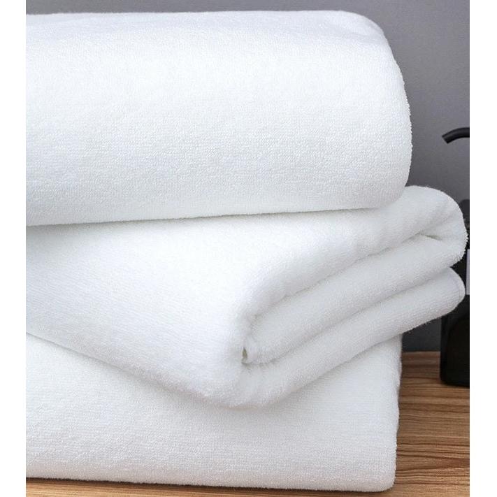 Πετσέτα Προσώπου Ξενοδοχείου Crystal 600gsm Art Ε3012 100% Cotton 50x95εκ Λευκό