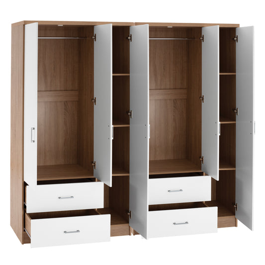 ΝΤΟΥΛΑΠΑ 6ΦΥΛΛΗ CAESAR ΜΕΛΑΜΙΝΗ SONAMA & ΛΕΥΚΟ 180x42,5Χ181