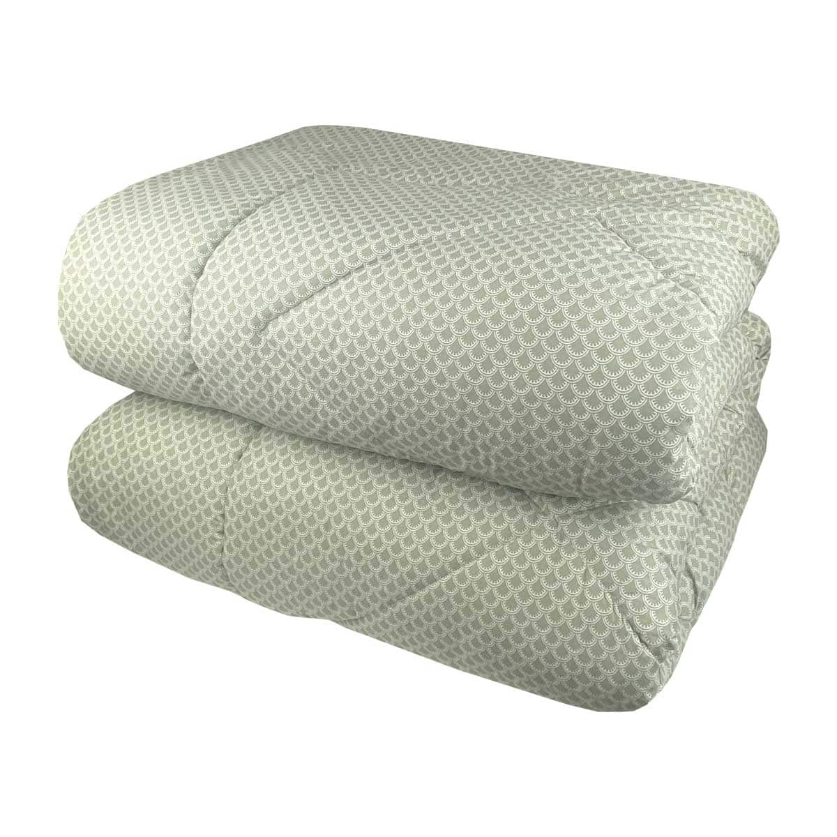 Πάπλωμα Υπέρδιπλο 220x240εκ Olivia Olive