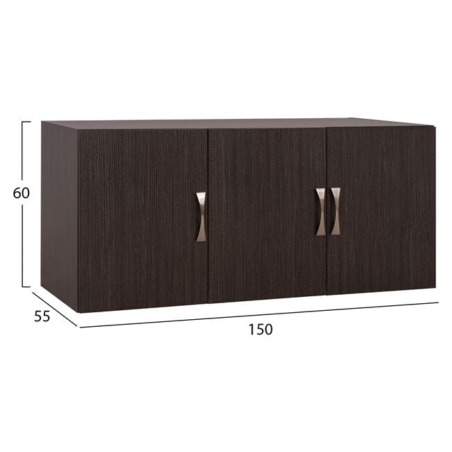 ΠΑΤΑΡΙ 3ΦΥΛΛΗΣ ΝΤΟΥΛΑΠΑΣ CARLY ΣΕ ΧΡΩΜΑ ZEBRANO 150x55x60