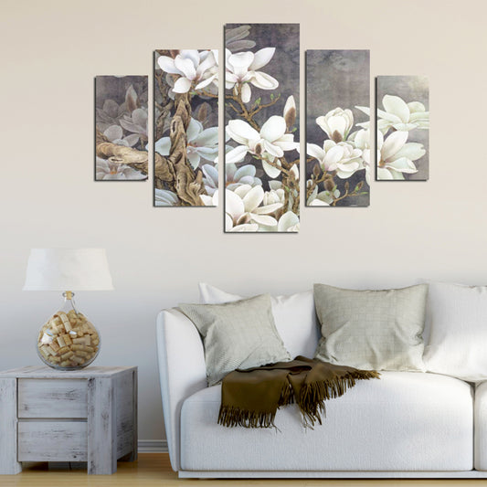 ΠΕΝΤΑΠΤΥΧΟΣ ΠΙΝΑΚΑΣ MDF MAGNOLIA KOBUS 82x56x0,3