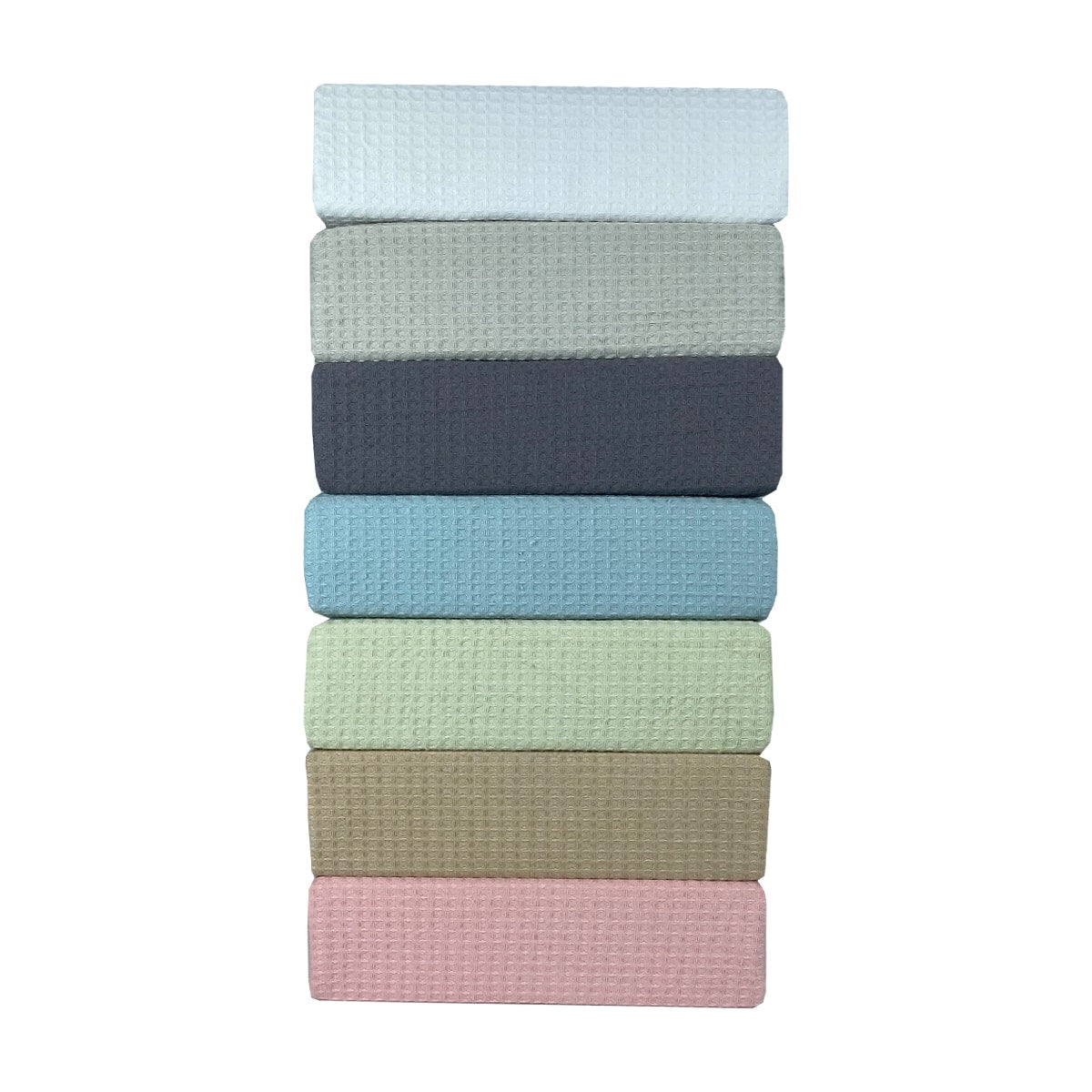 Κουβέρτα Πικέ Υπέρδιπλη Waffle 230x245εκ Beige