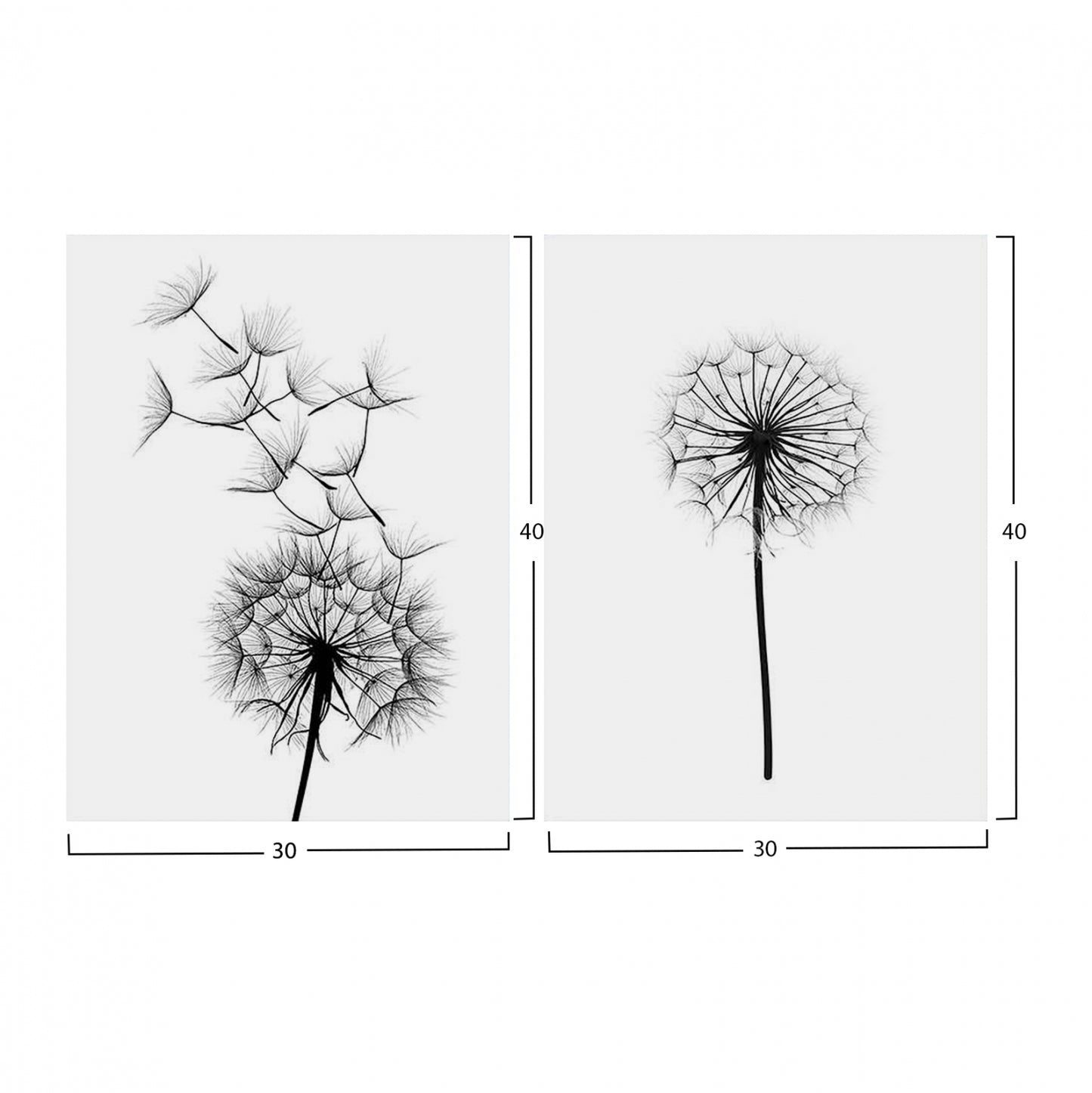 MDF DIPTYCH TABLE BITTER ALMOND 60x40x2.7