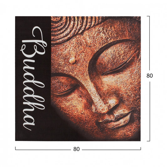 ΠΙΝΑΚΑΣ ΚΑΜΒΑΣ BUDDHA 80x80x2.5