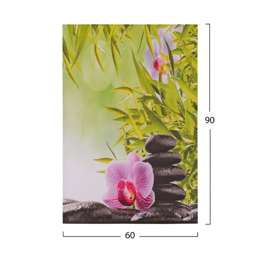 ΠΙΝΑΚΑΣ ΚΑΜΒΑΣ FLOWER 60x90x2.5