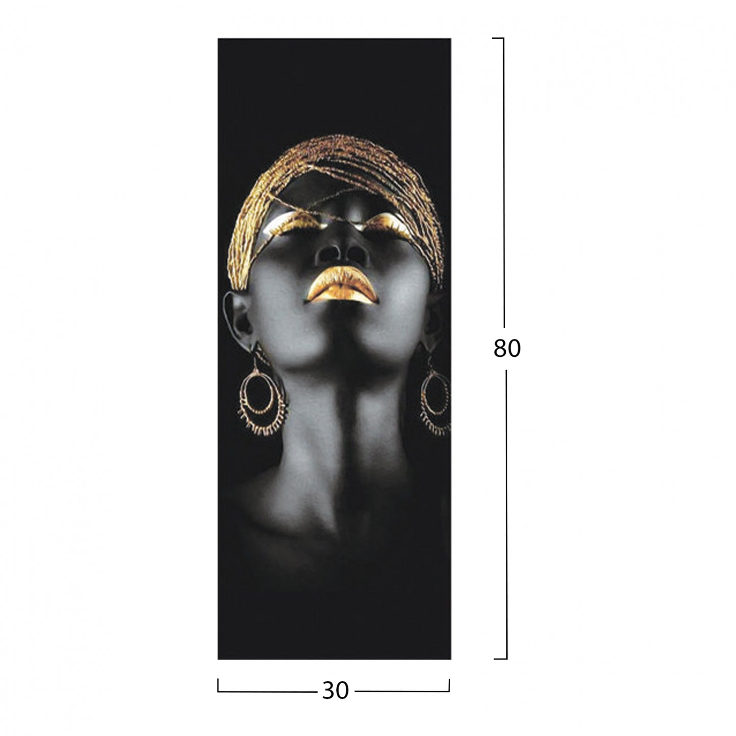 ΠΙΝΑΚΑΣ ΚΑΜΒΑΣ SENSUAL 30x3x80