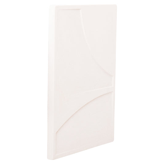 SANTORINI RECTANGULAR MDF CANVAS OFF-WHITE 60x4x80
