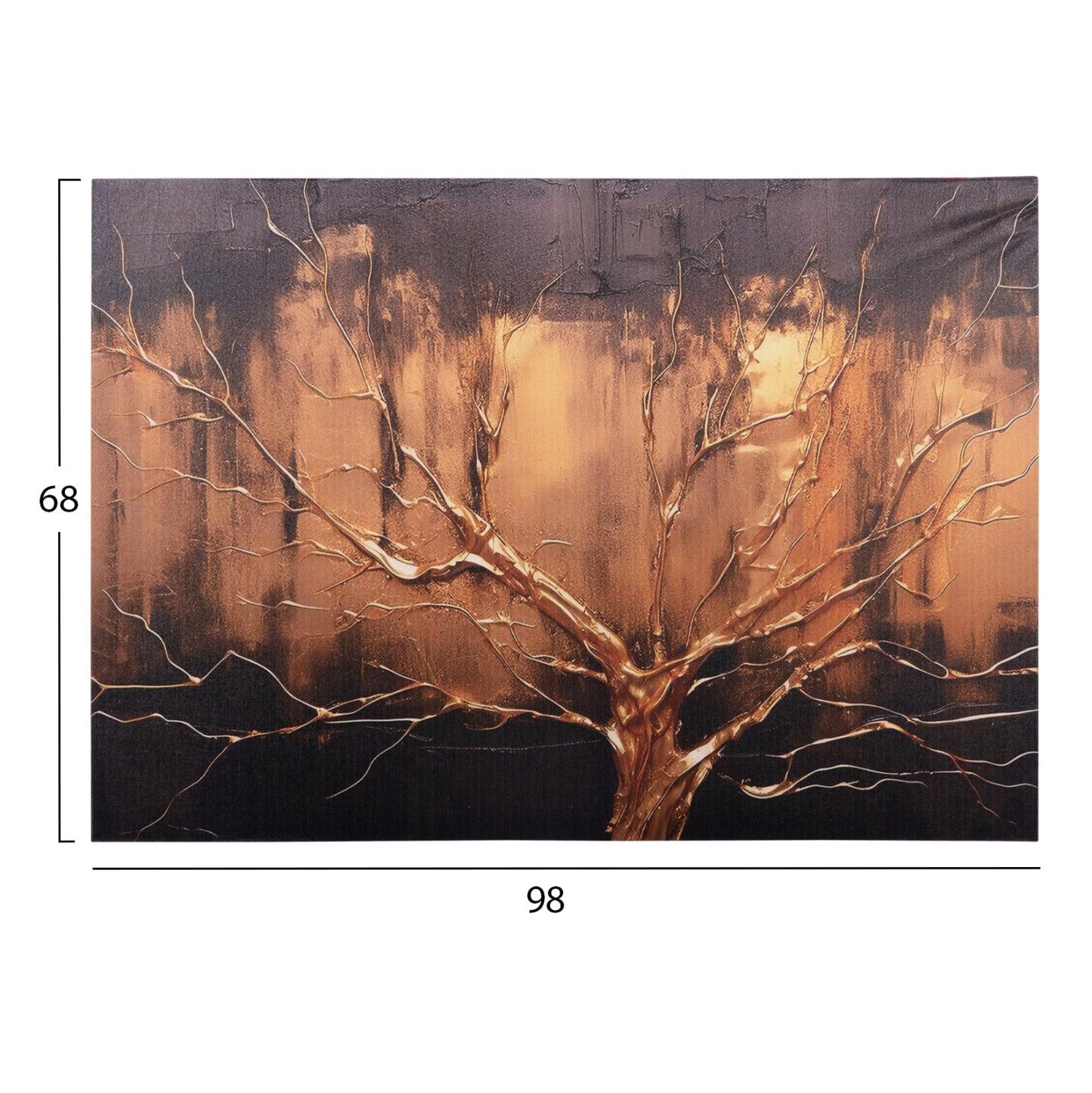 ΠΙΝΑΚΑΣ TOIXOY GOBI ΕΚΤΥΠΩΜΕΝΟΣ ΚΑΜΒΑΣ 98x2,5x68