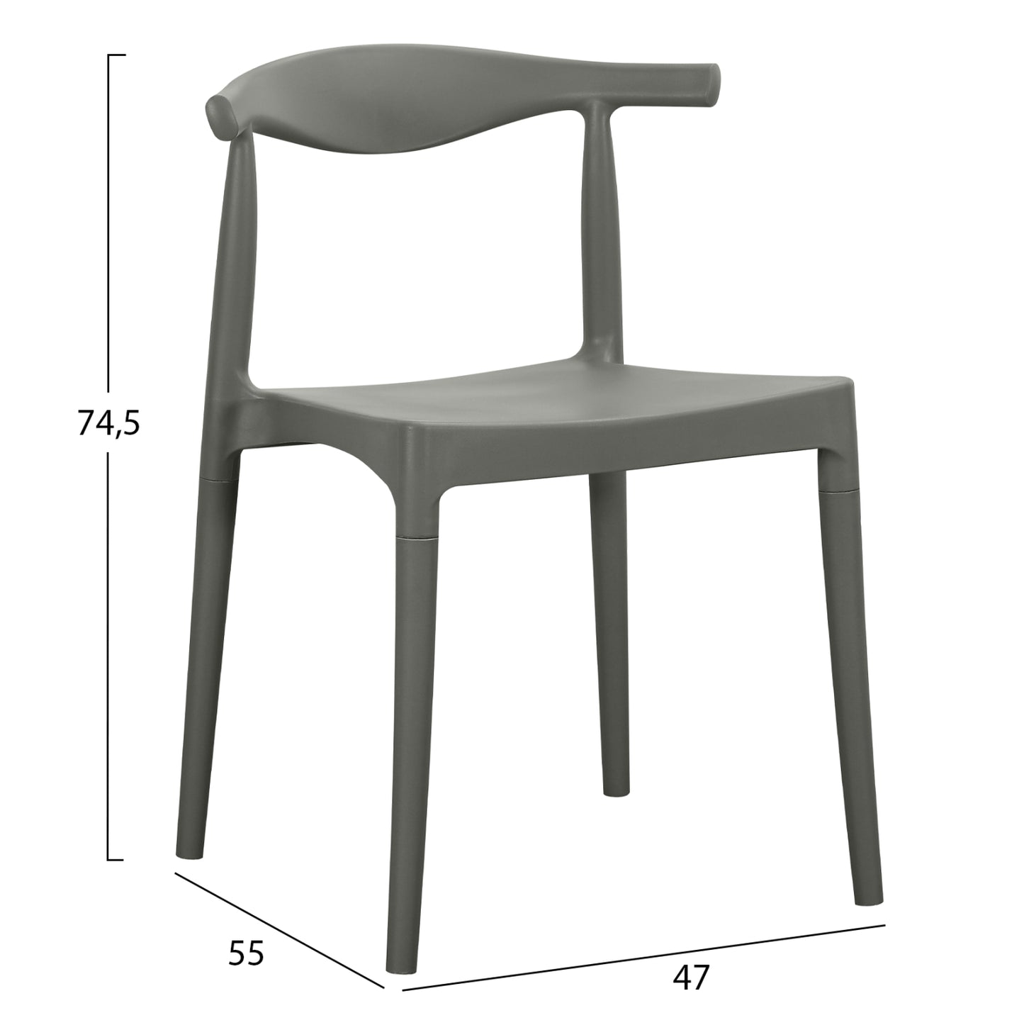 ΠΟΛΥΘΡΟΝΑ ΕΞΩΤ. ΧΩΡΟΥ ALOR ΠΟΛΥΠΡΟΠΥΛΕΝΙΟ OLIVE GREEN 47x55x74.5