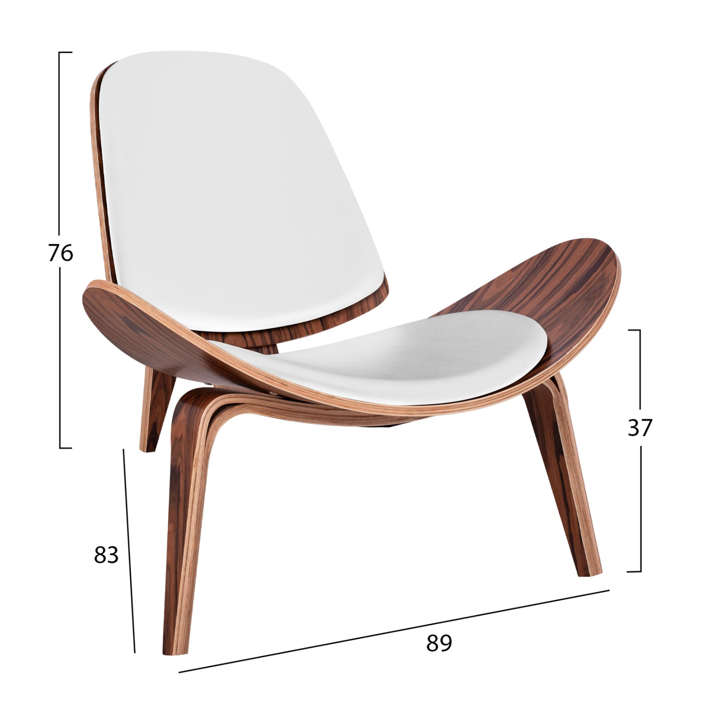 ΠΟΛΥΘΡΟΝΑ SUPERIOR PLUS ΚΑΡΥΔΙ ΜΕ ΛΕΥΚΟ ΜΑΞΙΛΑΡΙ PU 89x83x76