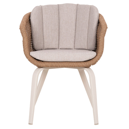 ΠΟΛΥΘΡΟΝΑ VICTUS ΑΛΟΥΜΙΝΙΟ & OLEFIN ΜΠΕΖ-TWIST WICKER 60x62x76