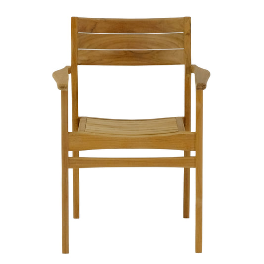 ΠΟΛΥΘΡΟΝΑ BOZZY ΜΑΣΙΦ ΞΥΛΟ TEAK ΣΕ ΦΥΣΙΚΟ 58x61x80,5