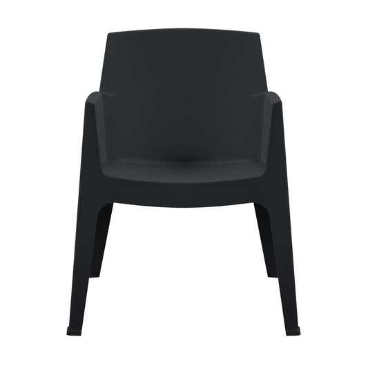 ΠΟΛΥΘΡΟΝΑ ΠΟΛΥΠΡΟΠΥΛΕΝΙΟΥ SLEEK ΜΑΥΡΗ 68x63x82,5