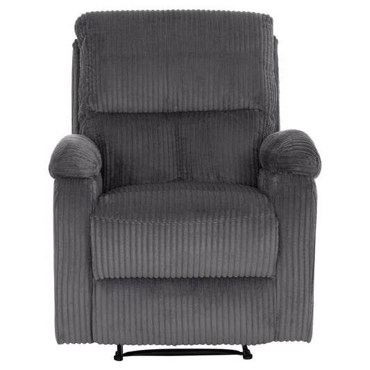 ΠΟΛΥΘΡΟΝΑ RELAX DIONI ΓΚΡΙ ΡΙΓΕ ΥΦΑΣΜΑ 85x90x100