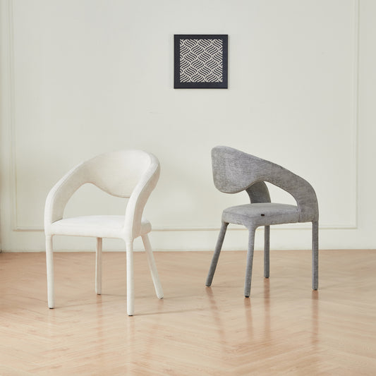 ΠΟΛΥΘΡΟΝΑ ΤΡΑΠΕΖΑΡΙΑΣ OFILIA ΕΚΡΟΥ ΥΦΑΣΜΑ 58x54,5x85,5