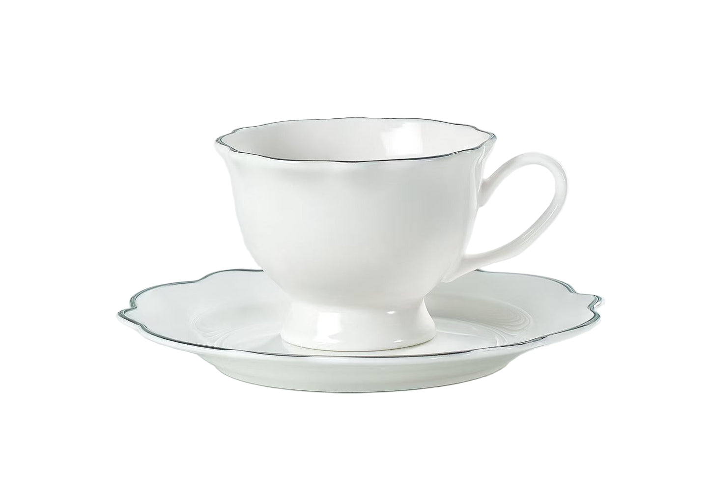 Σετ Φλιτζάνια Καφέ Bone China 6 Τμχ 90cc