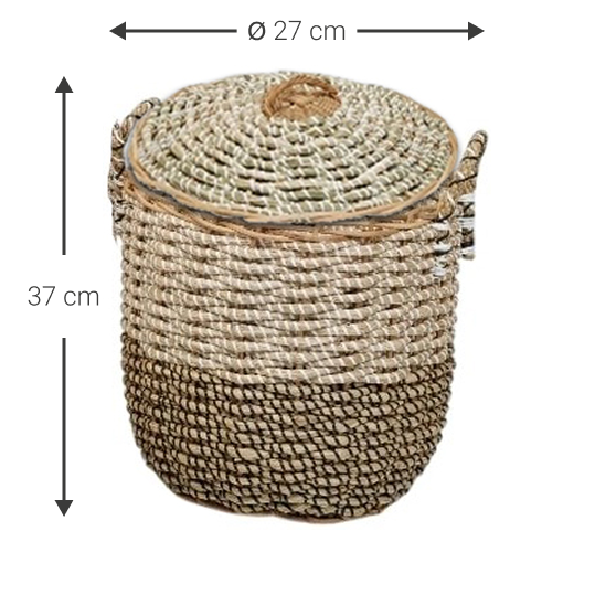 Baku Decorative Basket 27x27x37